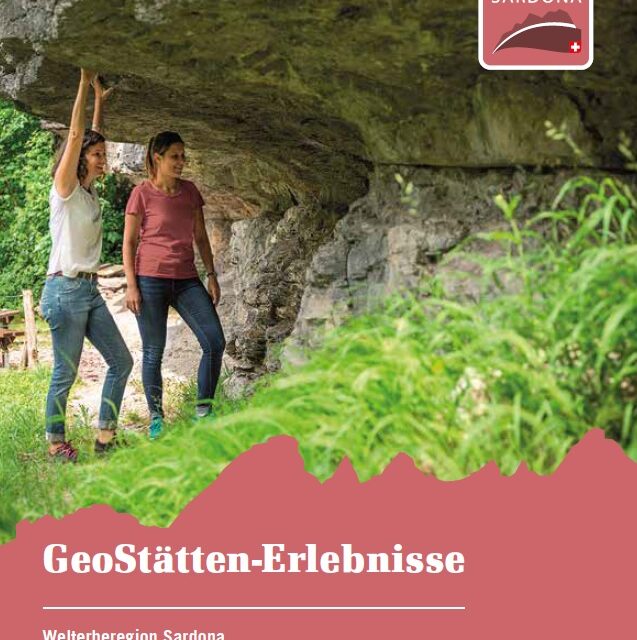 titelblatt geostätten broschüre