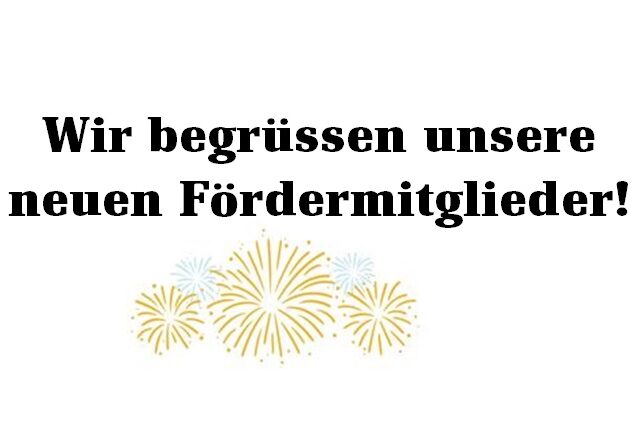 willkommen fördermitglieder